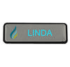 MCNB-10 Multi Coloured Silver Name Badge
